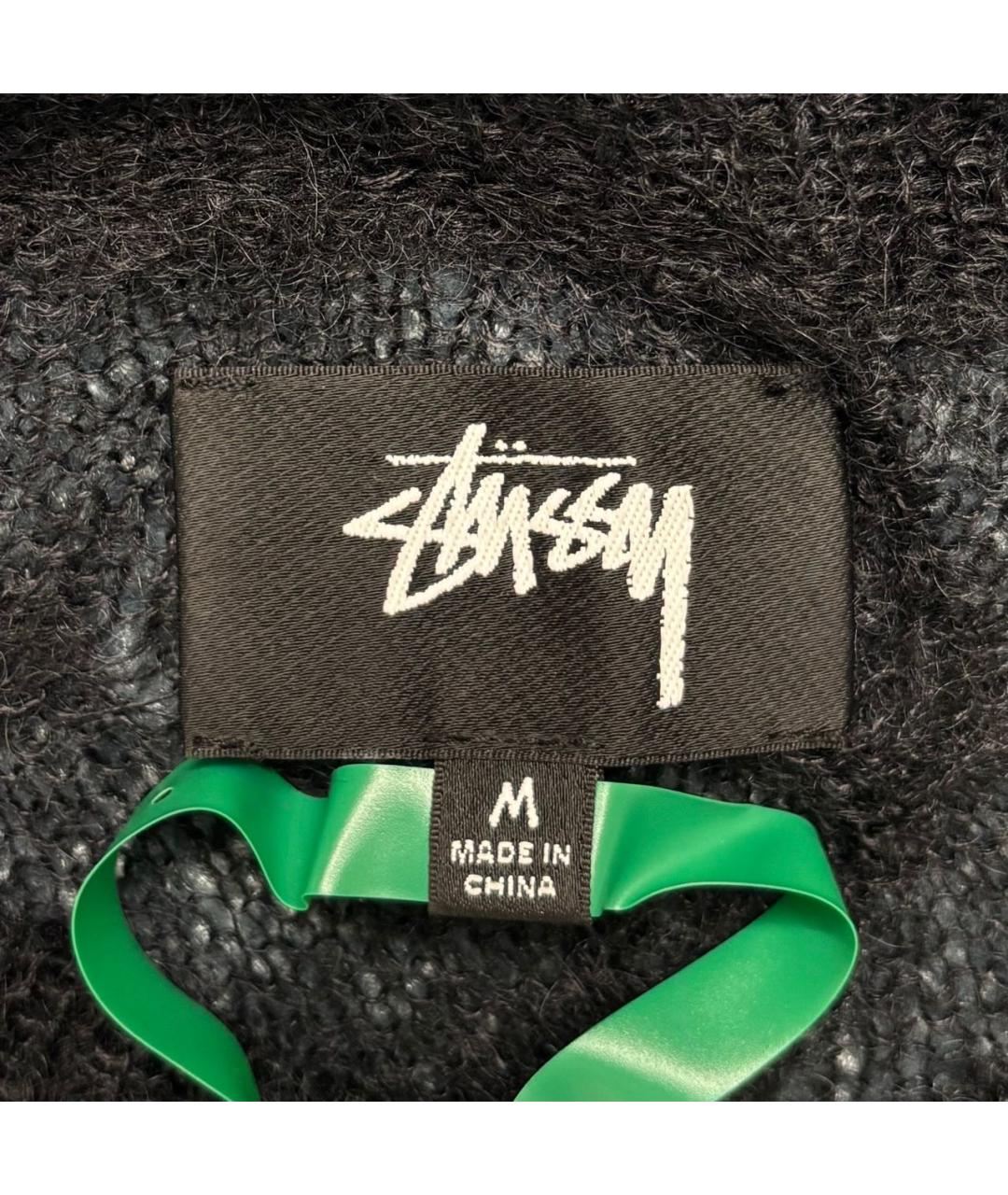 STUSSY Черный джемпер / свитер, фото 3