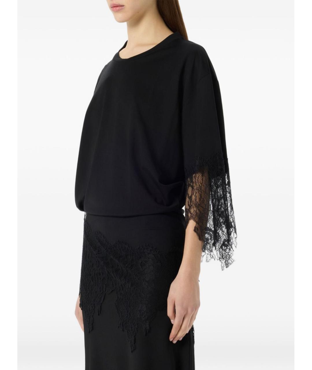 BLUMARINE Черное вискозное платье, фото 2