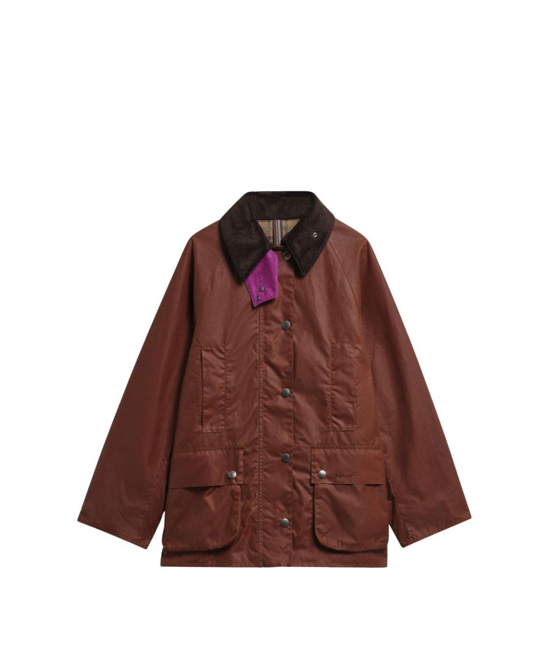 BARBOUR Коричневая хлопковая куртка, фото 1