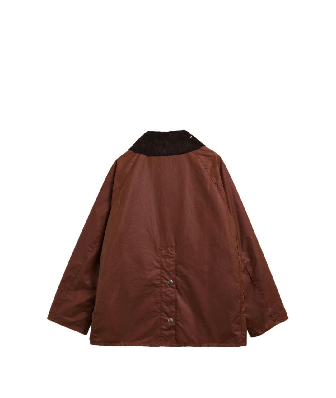 BARBOUR Коричневая хлопковая куртка, фото 2