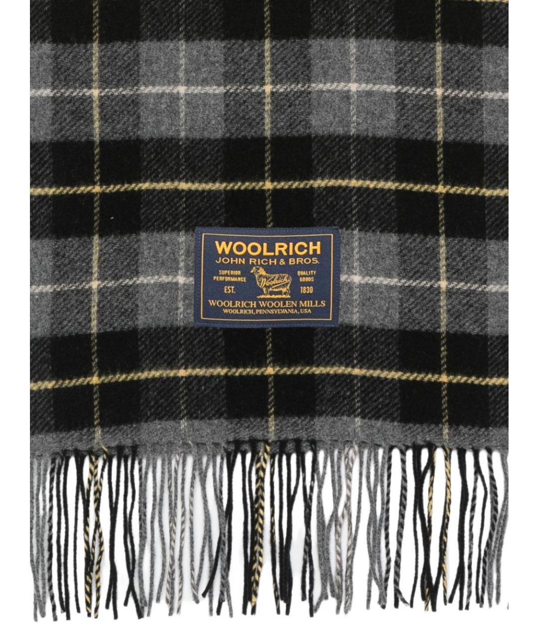 WOOLRICH Мульти шерстяной шарф, фото 2