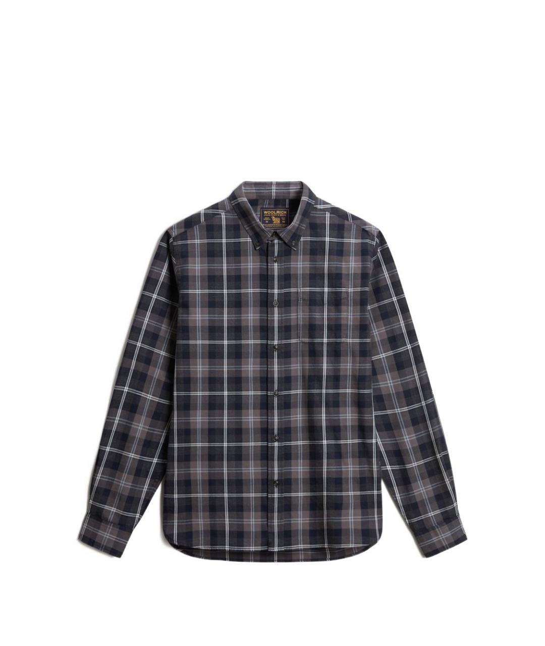 WOOLRICH Синяя хлопковая кэжуал рубашка, фото 1