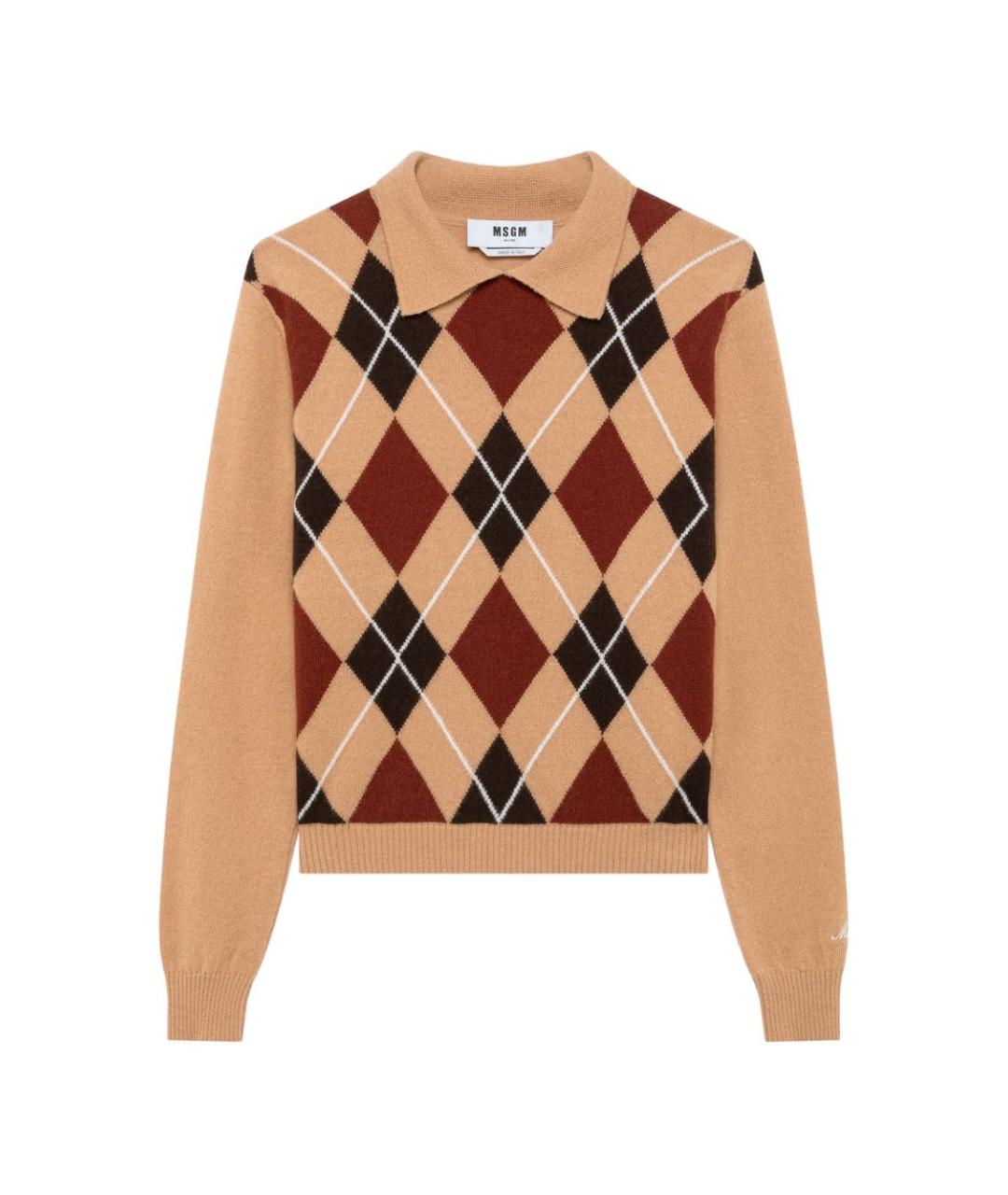 MSGM Мульти кашемировый джемпер / свитер, фото 1