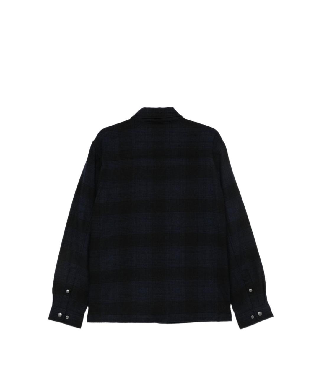 WOOLRICH Синяя шерстяная куртка, фото 2