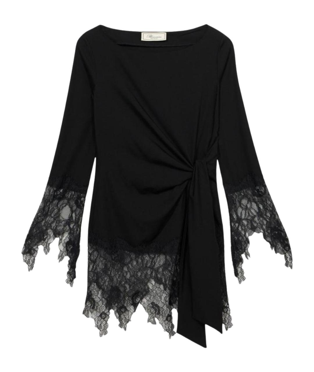 BLUMARINE Черная вискозная блузы, фото 1