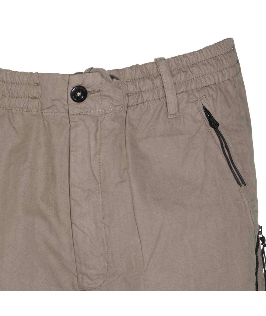 CP COMPANY Серые хлопковые повседневные брюки, фото 3