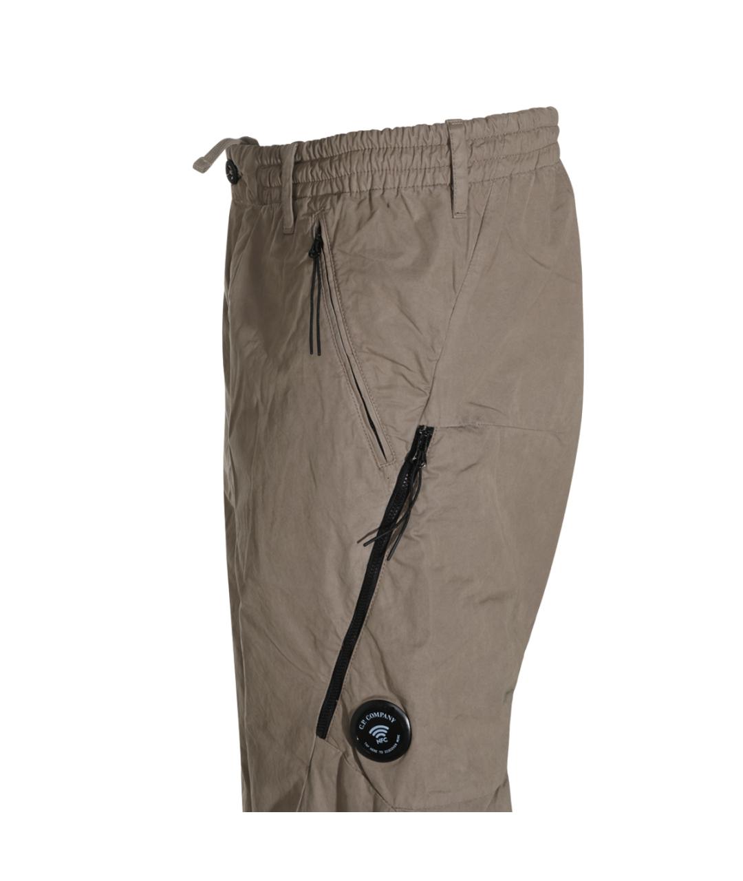 CP COMPANY Серые хлопковые повседневные брюки, фото 2