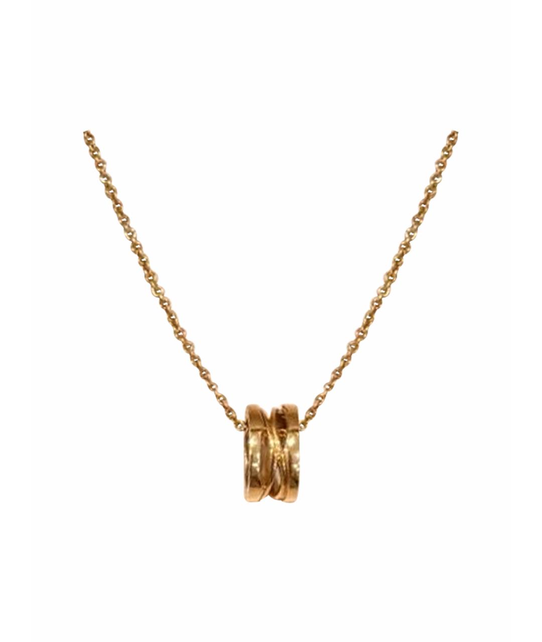BVLGARI Золотое колье из розового золота, фото 1