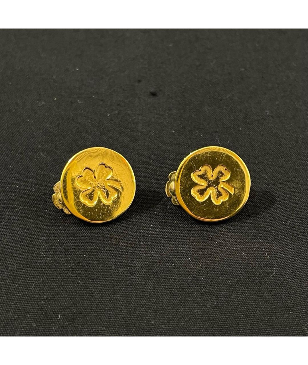 CHANEL Золотые серьги, фото 6