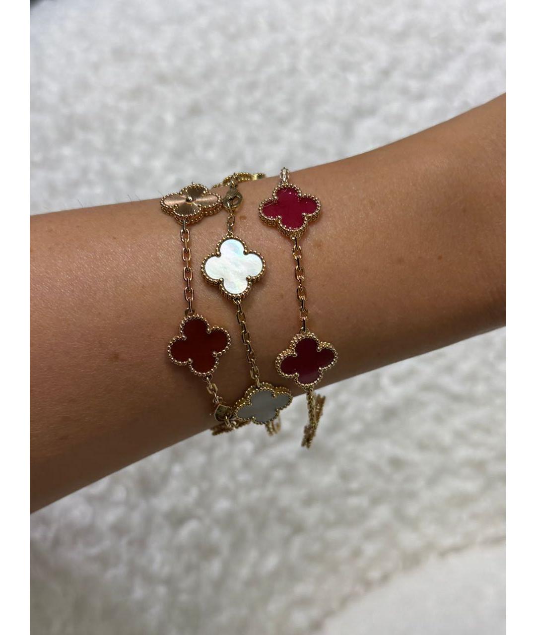 VAN CLEEF & ARPELS Желтый браслет из желтого золота, фото 3