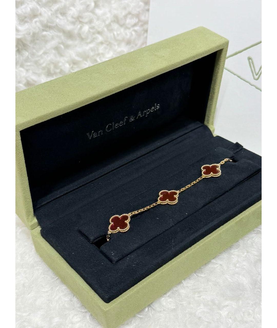 VAN CLEEF & ARPELS Желтый браслет из желтого золота, фото 4