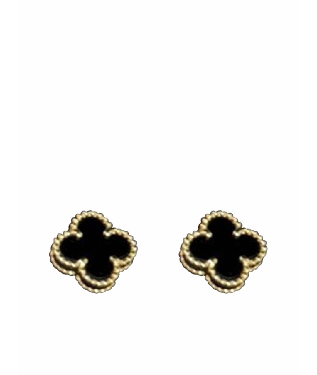 VAN CLEEF & ARPELS Желтые серьги из желтого золота, фото 1