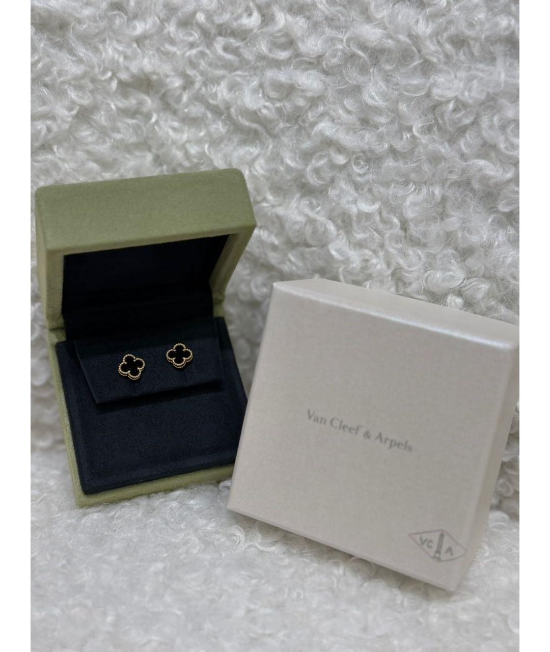 VAN CLEEF & ARPELS Желтые серьги из желтого золота, фото 2