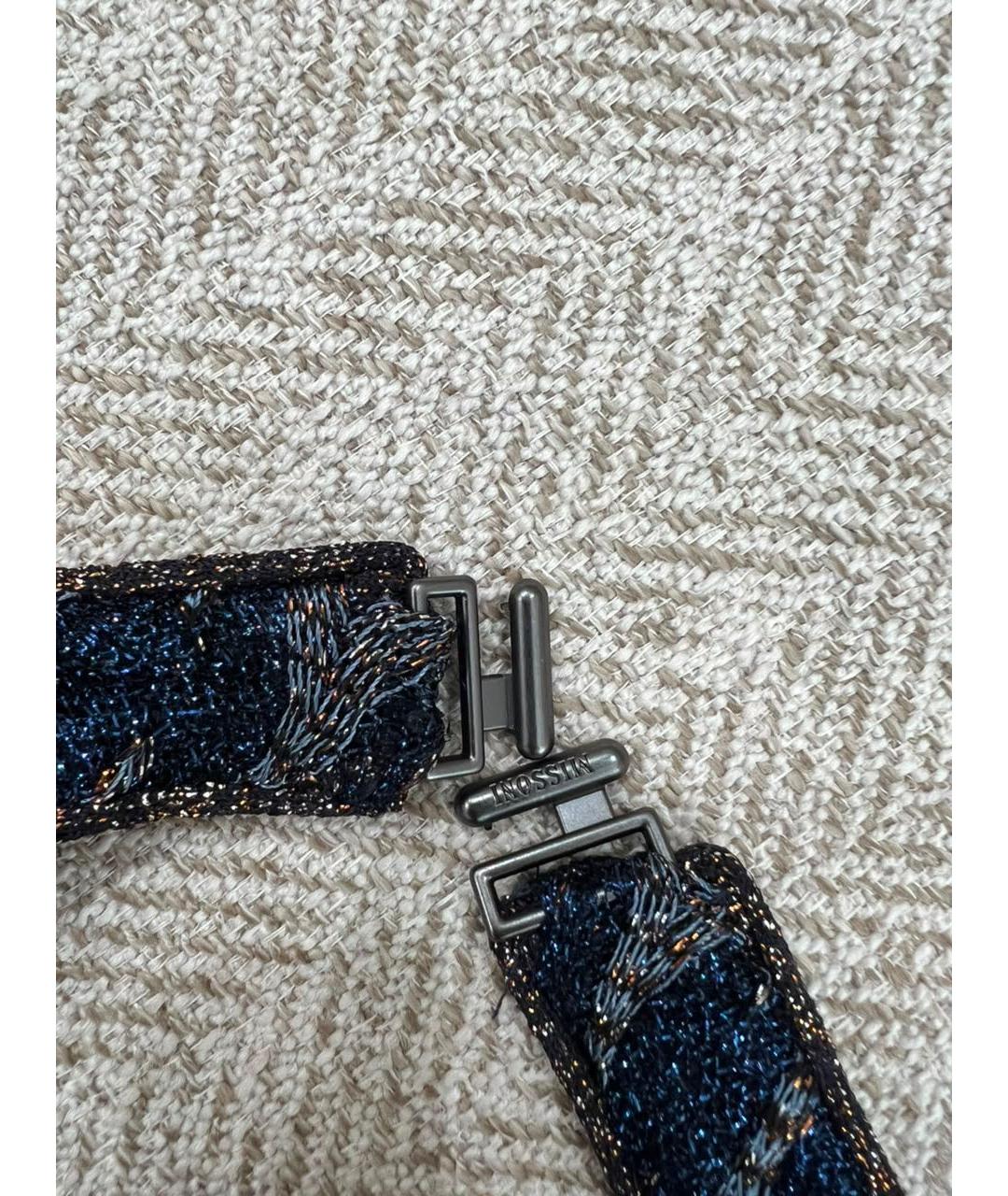 MISSONI Темно-синяя вискозная майка, фото 4