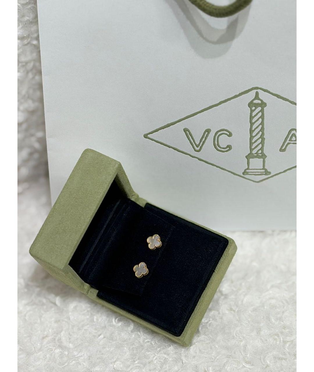 VAN CLEEF & ARPELS Желтые серьги из желтого золота, фото 2