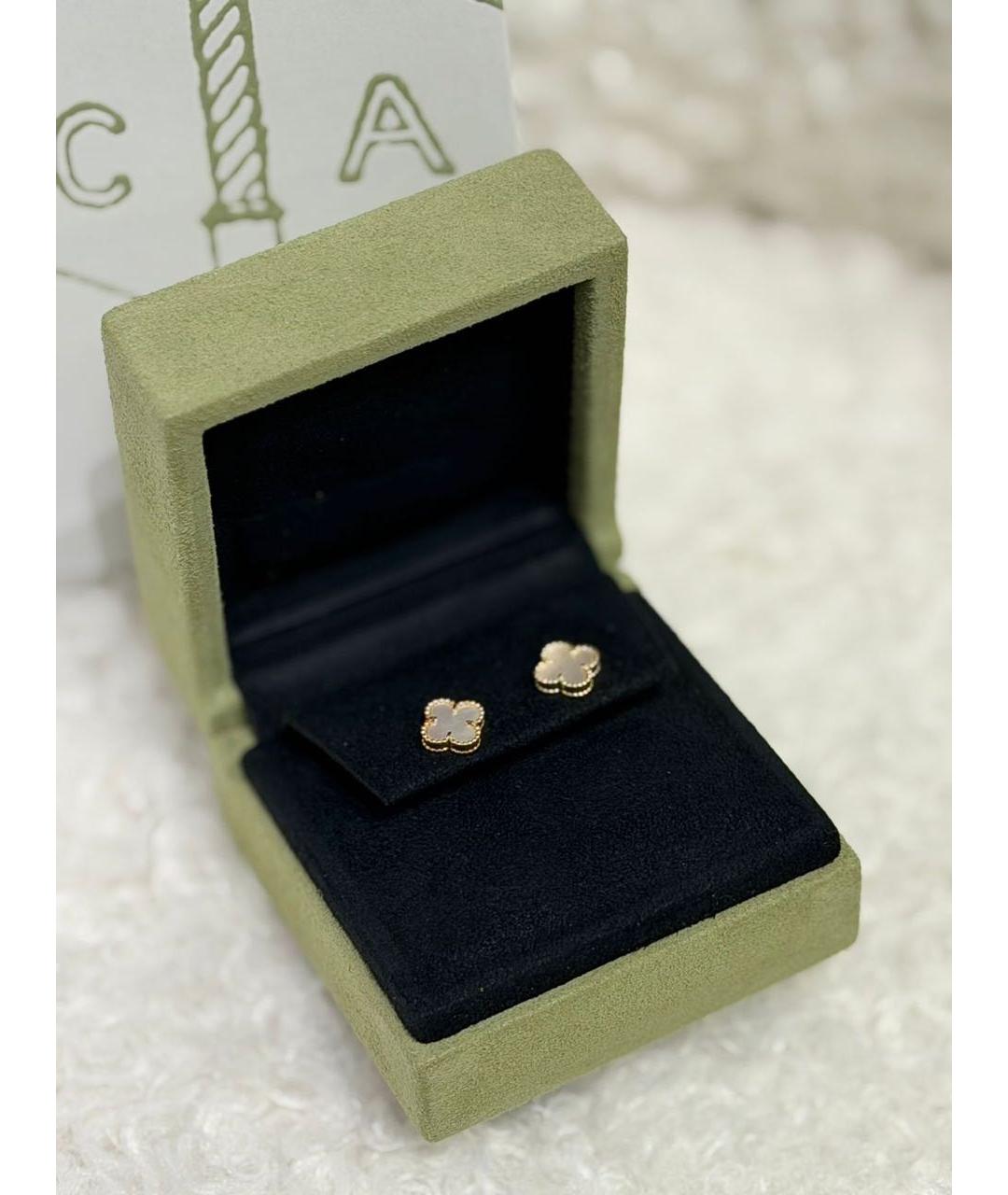 VAN CLEEF & ARPELS Желтые серьги из желтого золота, фото 4