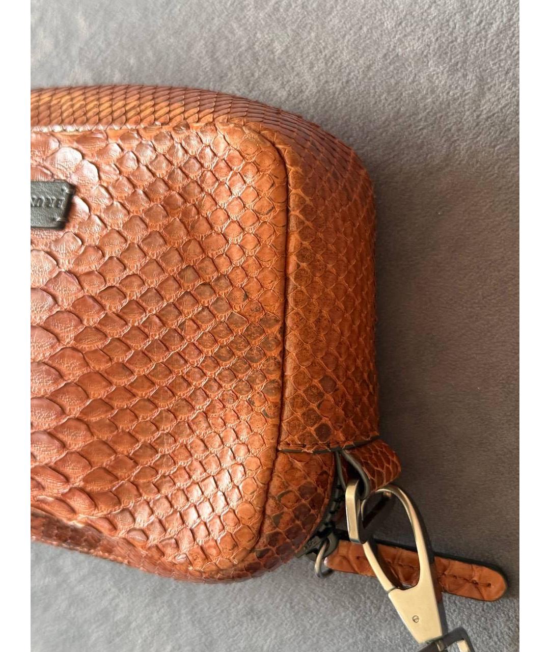 BRUNELLO CUCINELLI Сумка через плечо из экзотической кожи, фото 3