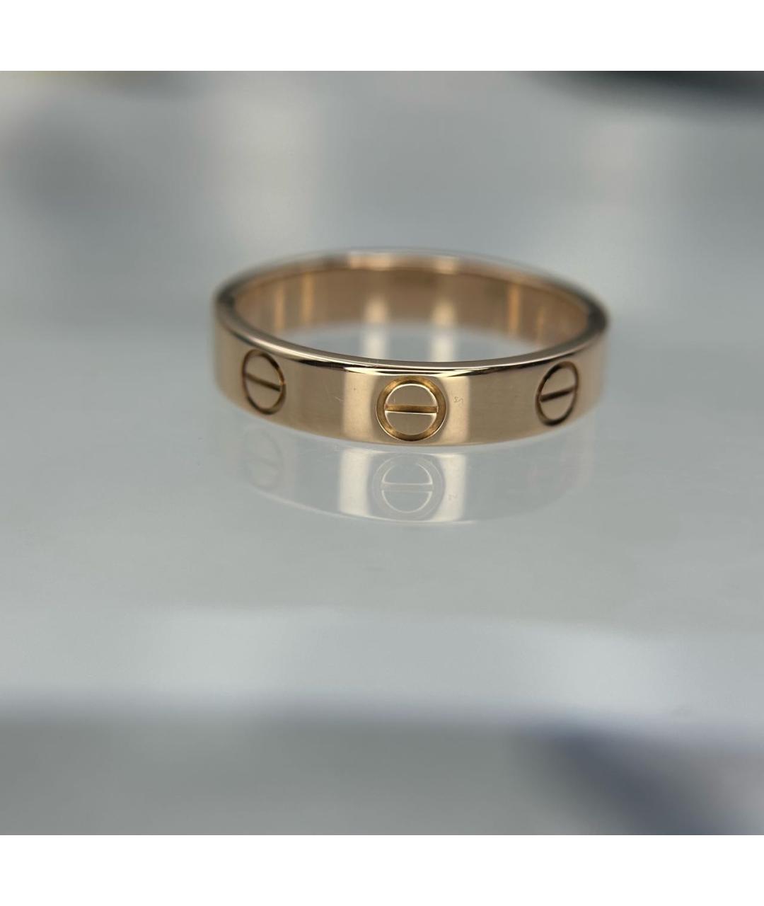 CARTIER Золотое кольцо из розового золота, фото 7