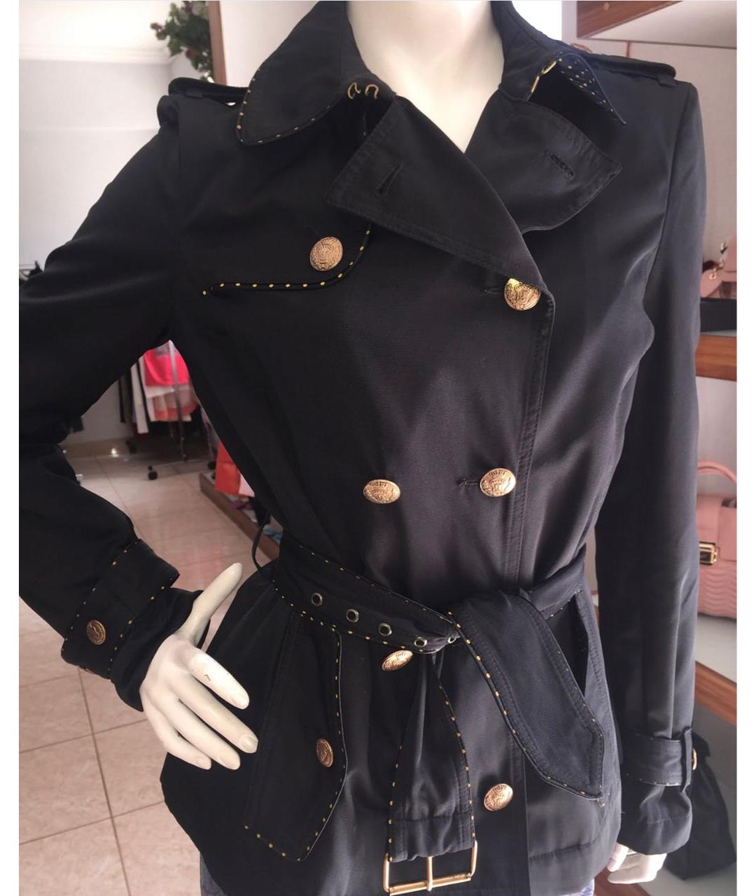 JOHN GALLIANO Черная хлопко-эластановая куртка, фото 2