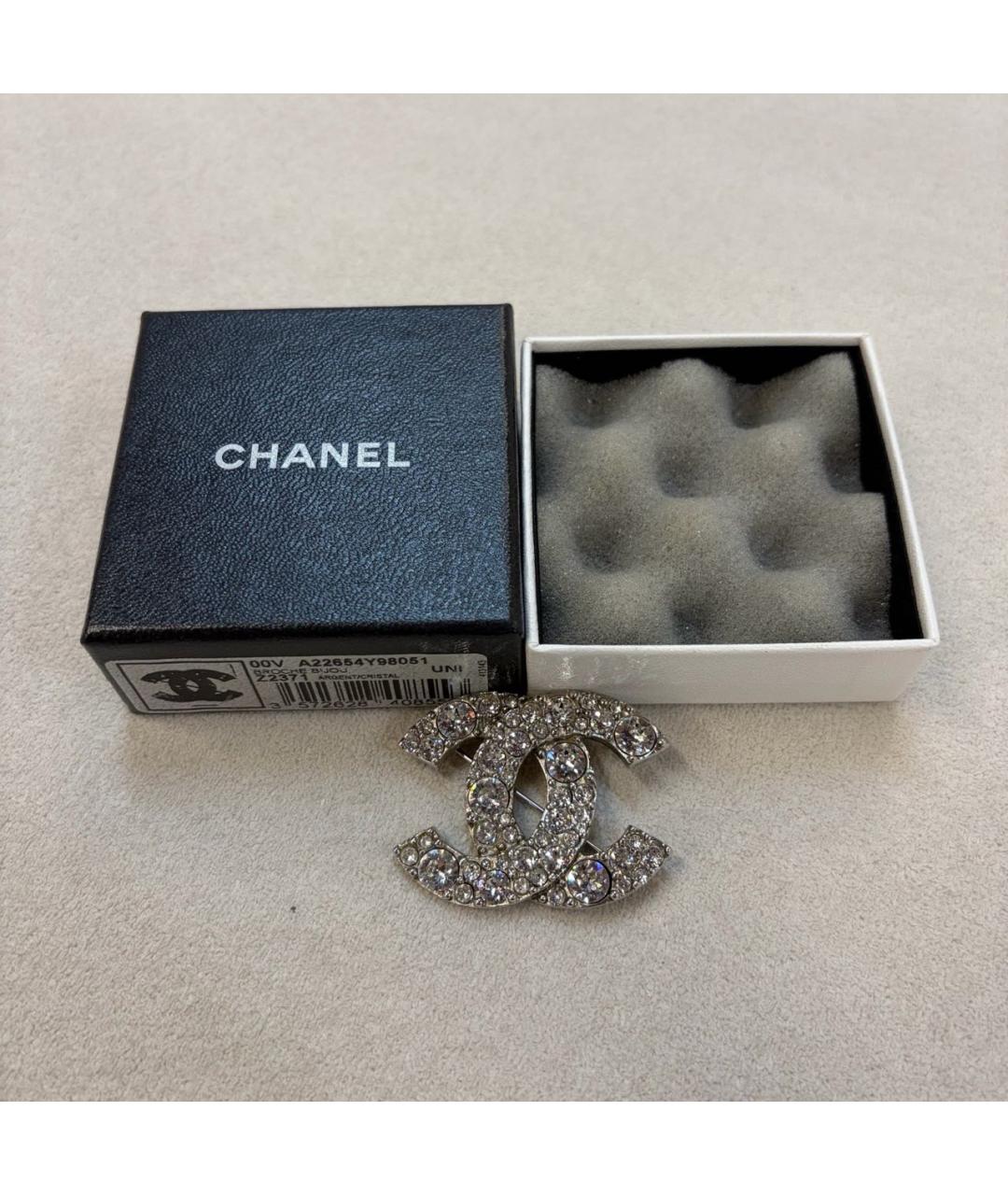 CHANEL Серебряная булавка / брошь, фото 2