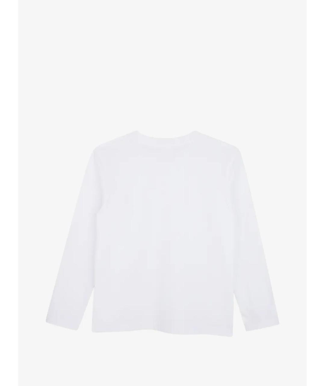 GIVENCHY Белая хлопковая детская футболка, фото 2
