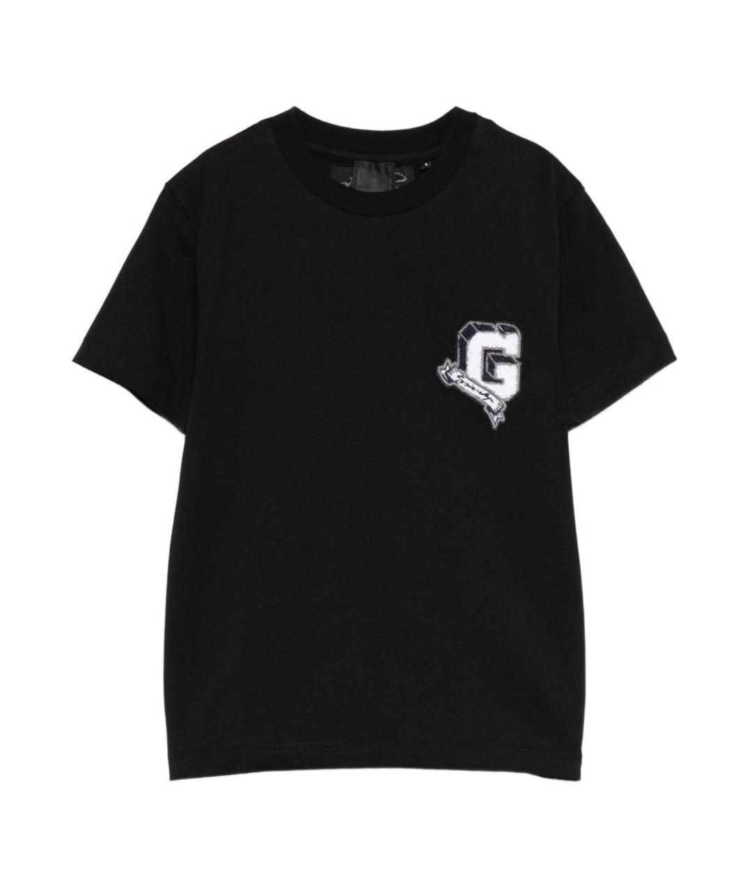 GIVENCHY Черная хлопковая детская футболка, фото 1