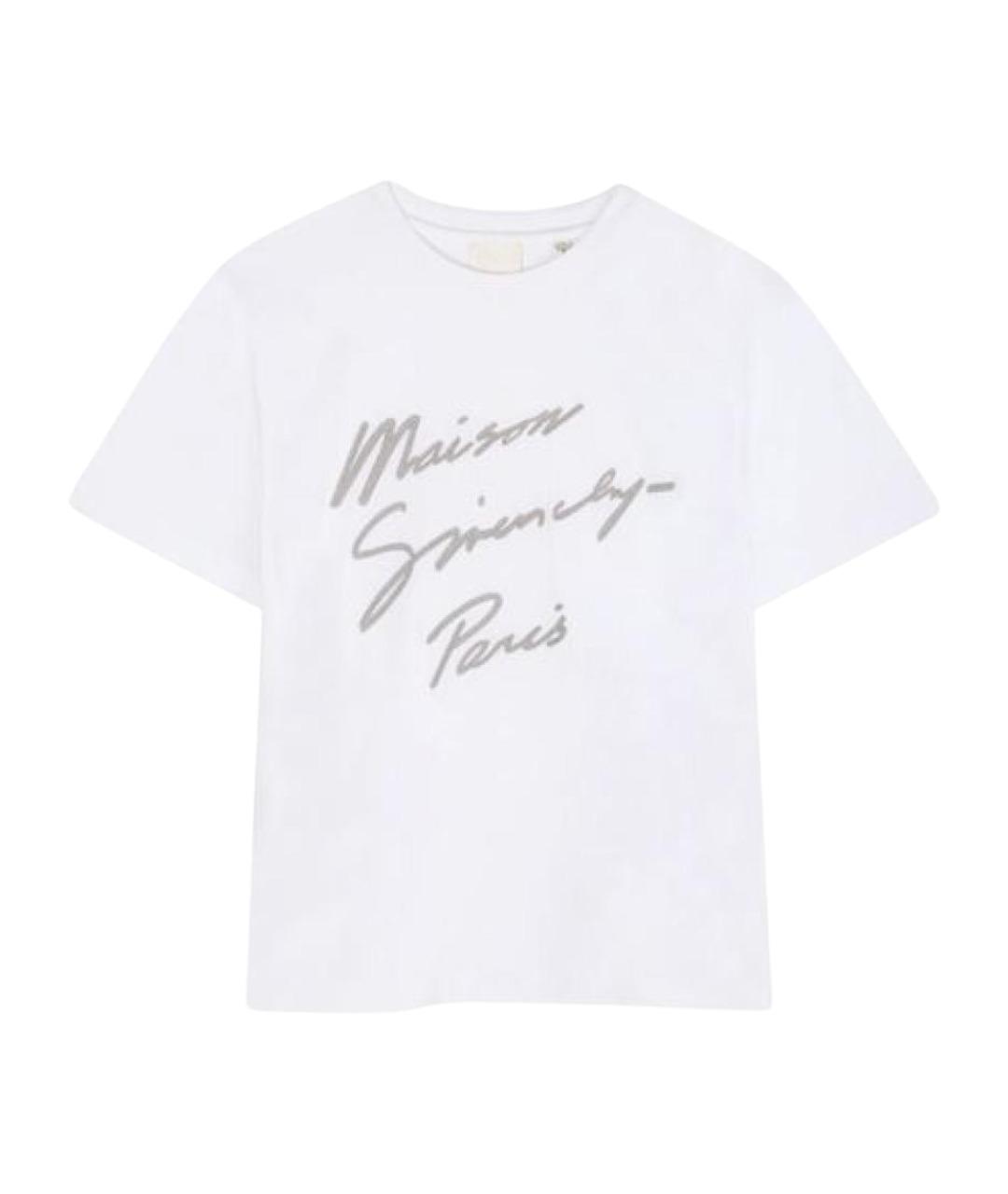 GIVENCHY Белая хлопковая детская футболка, фото 1