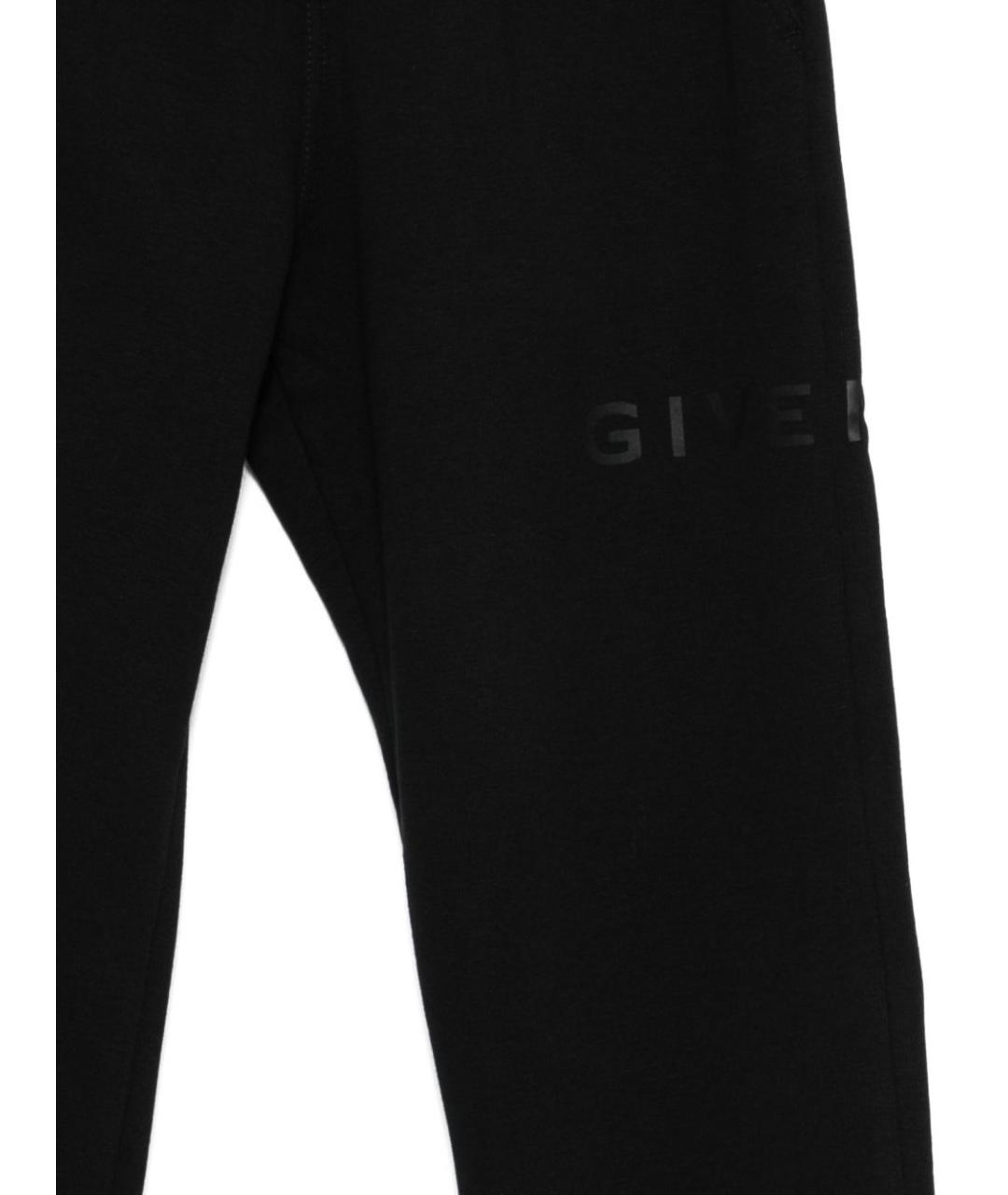 GIVENCHY Черные хлопковые брюки и шорты, фото 3