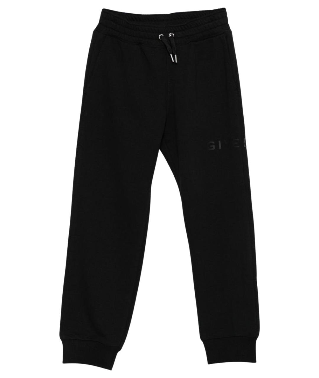 GIVENCHY Черные хлопковые брюки и шорты, фото 1