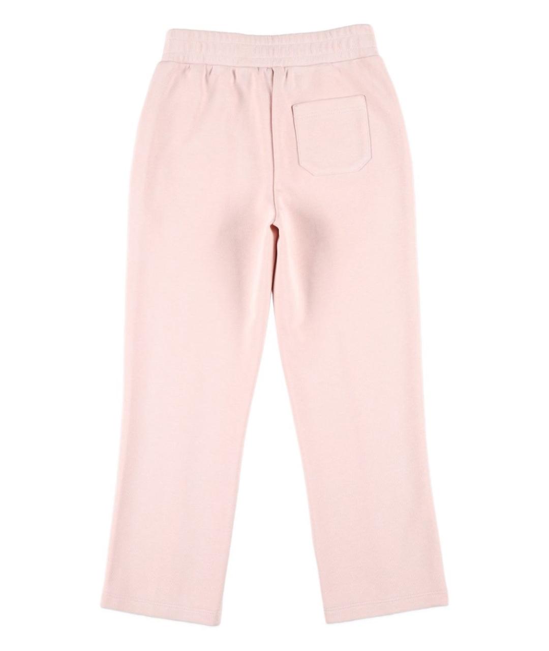 GOLDEN GOOSE Розовые хлопковые брюки и шорты, фото 2