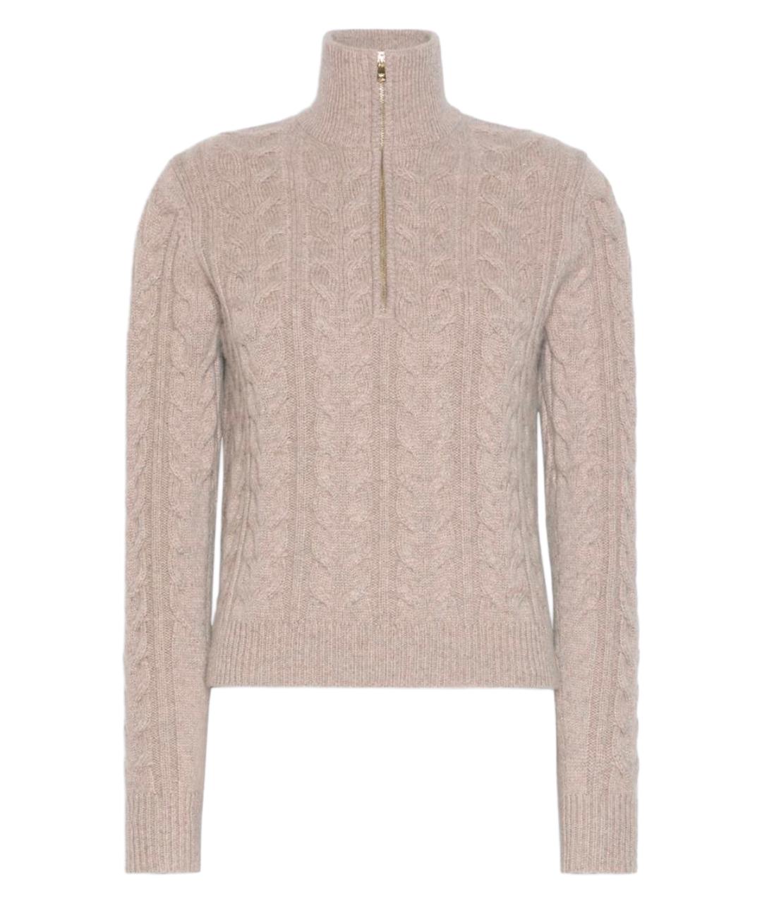 MAX MARA Бежевый кашемировый джемпер / свитер, фото 1