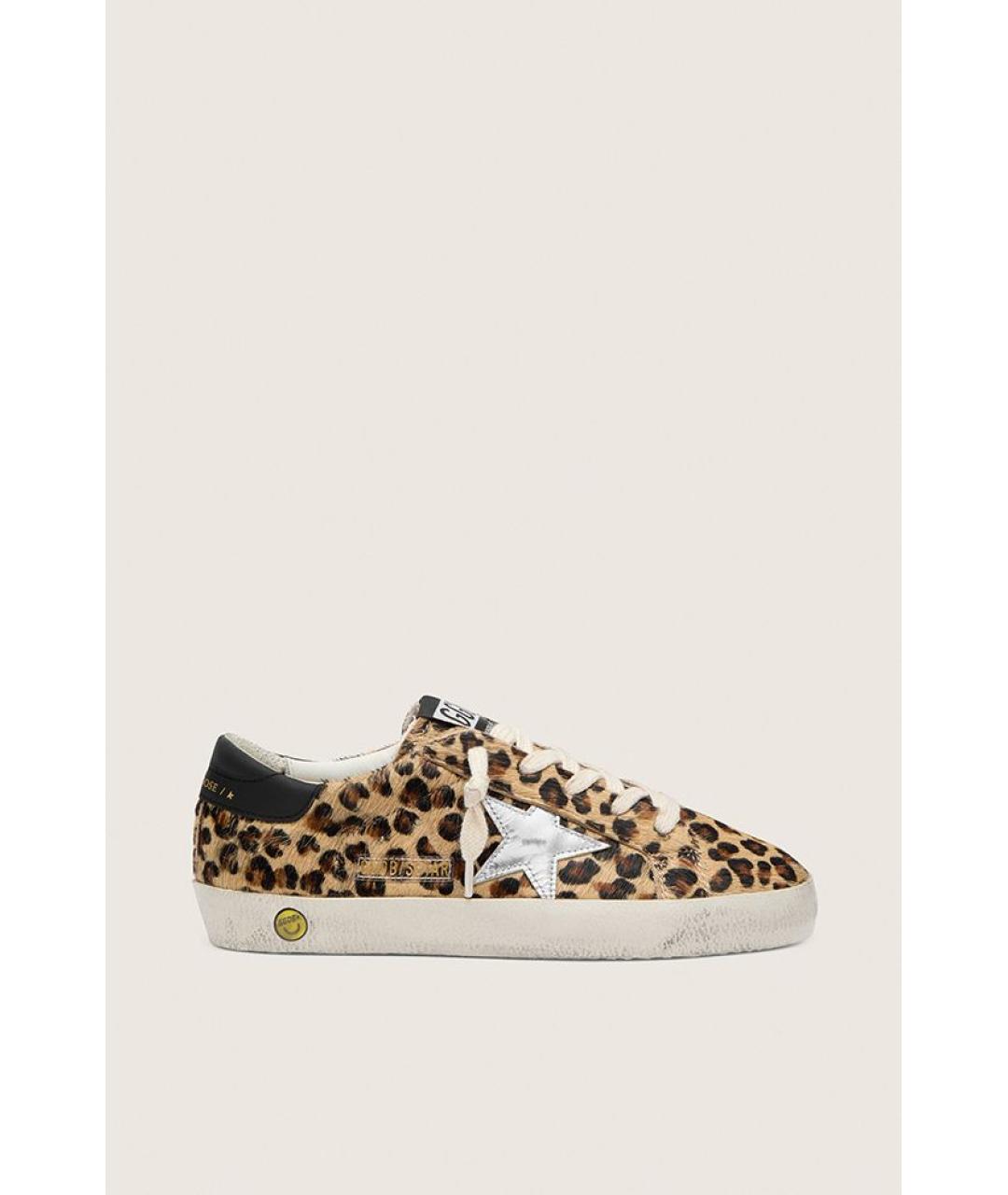 GOLDEN GOOSE Коричневые кеды, фото 4