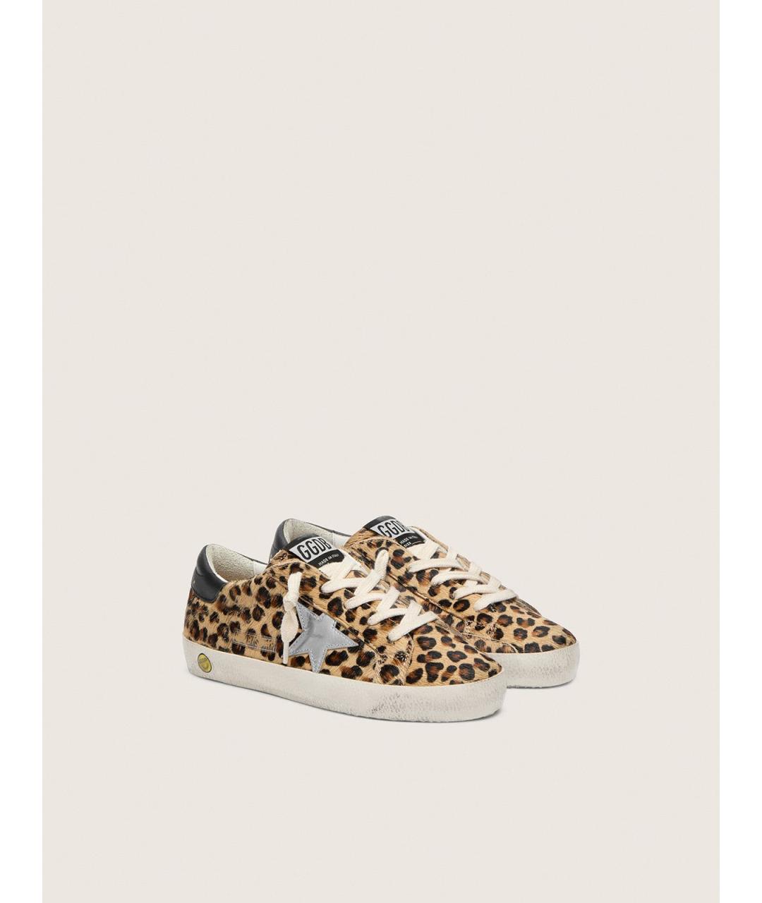 GOLDEN GOOSE Коричневые кеды, фото 2