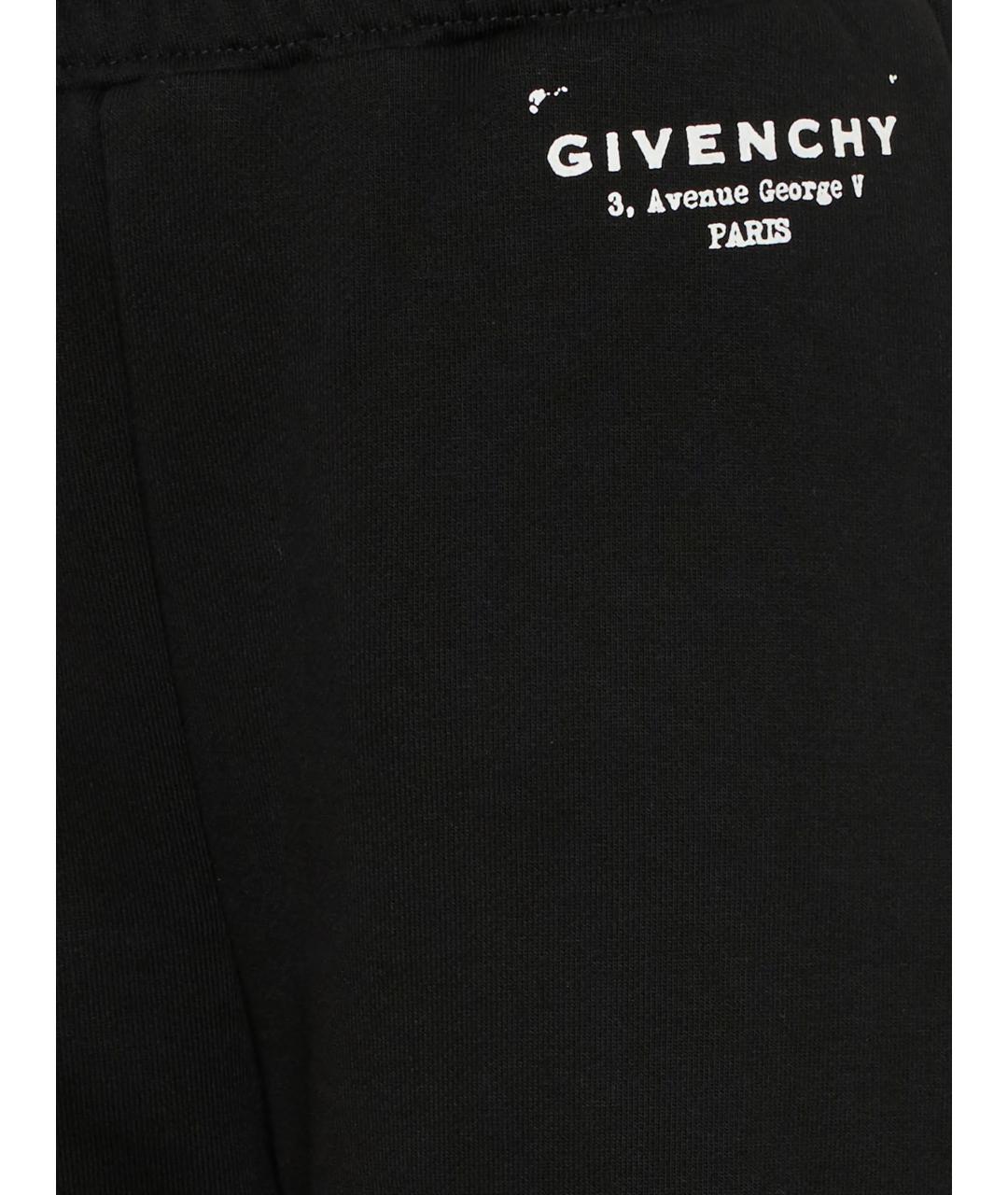 GIVENCHY Черные хлопковые брюки и шорты, фото 3