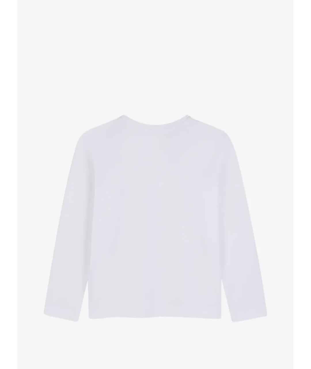 GIVENCHY Белая хлопковая детская футболка, фото 2
