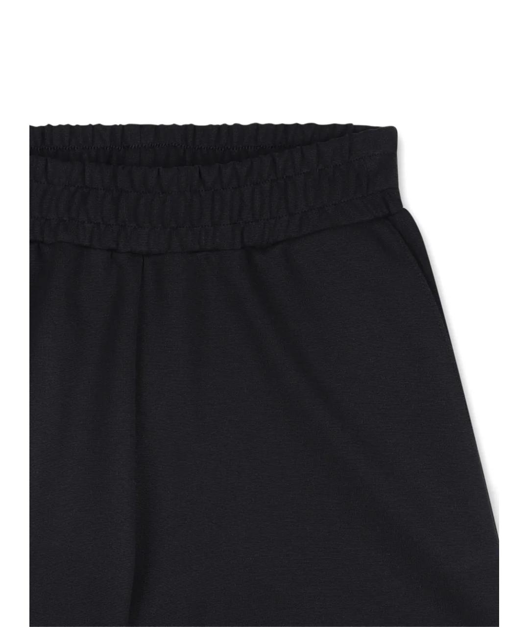 GIVENCHY Черные хлопковые детские шорты, фото 3