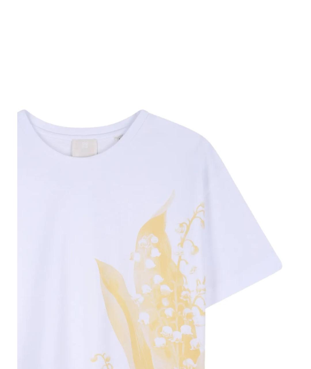 GIVENCHY Белый хлопковый детская футболка / топ, фото 3