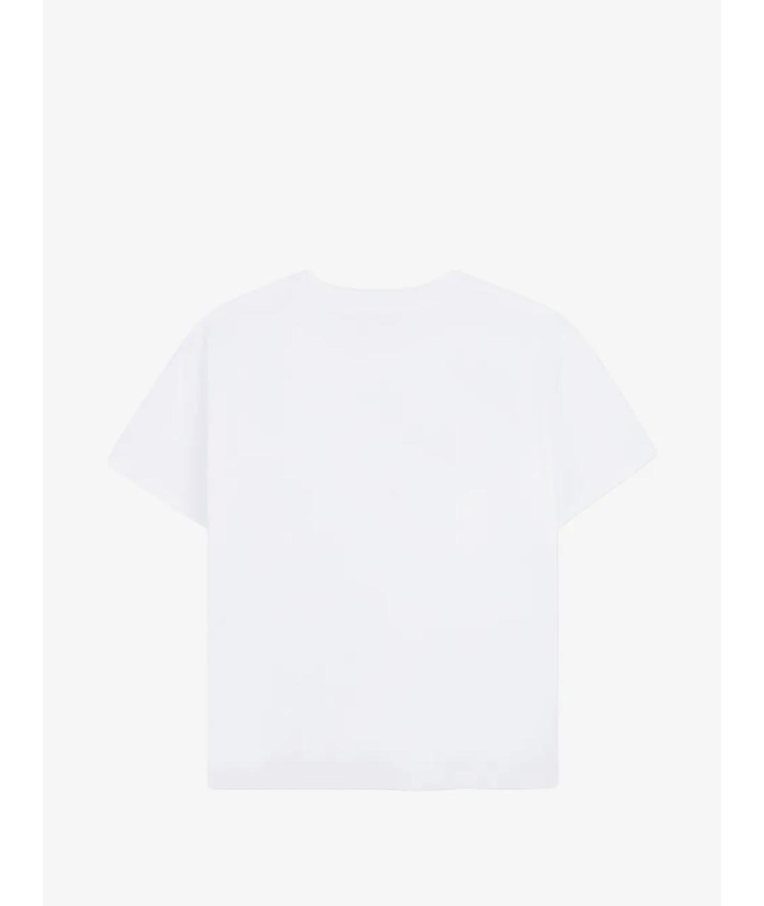 GIVENCHY Белая хлопковая детская футболка, фото 2