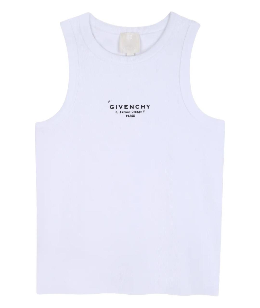 GIVENCHY Белая хлопковая детская футболка, фото 1