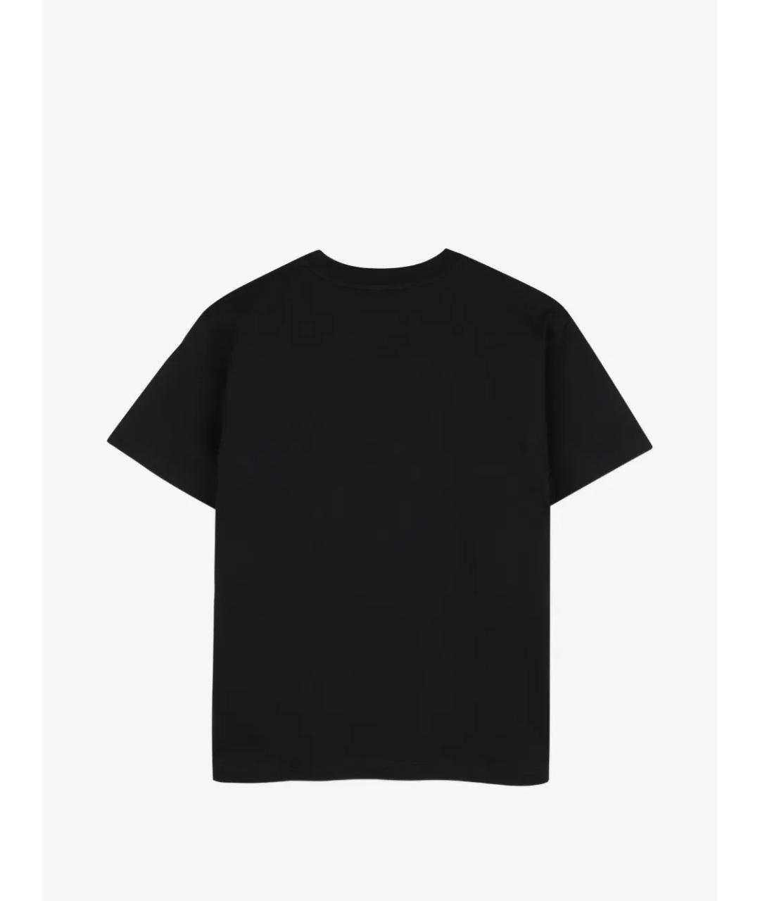 GIVENCHY Черная хлопковая детская футболка, фото 2