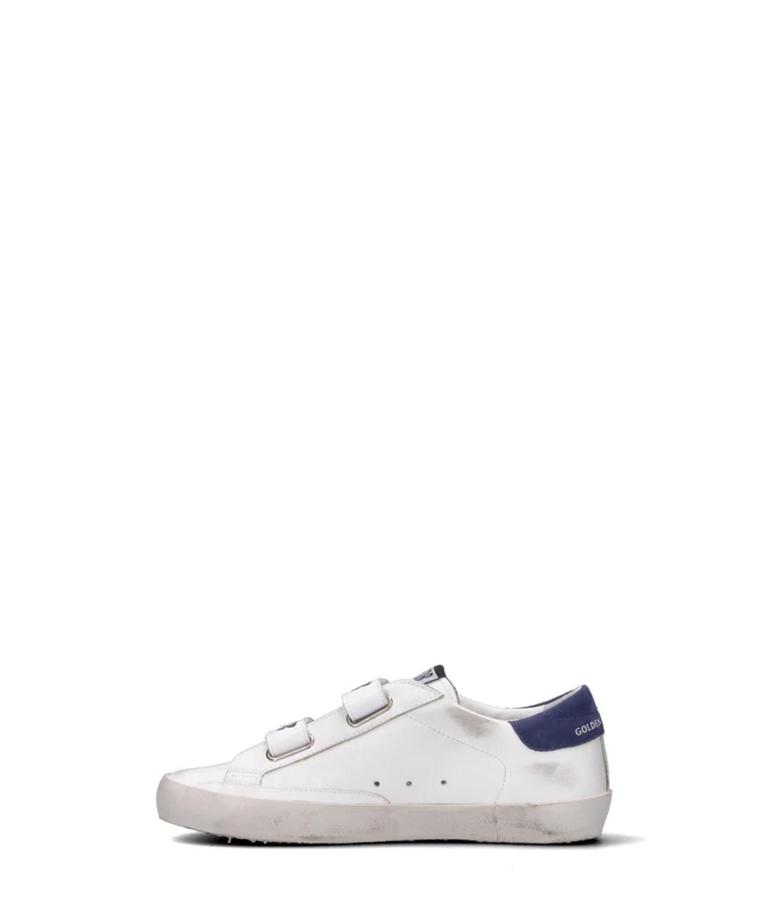GOLDEN GOOSE Белые кожаные кеды, фото 3