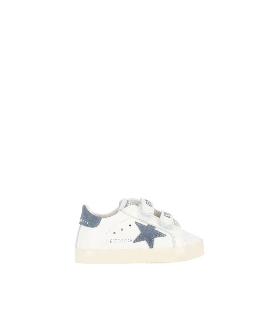 GOLDEN GOOSE Белые кожаные кеды, фото 5