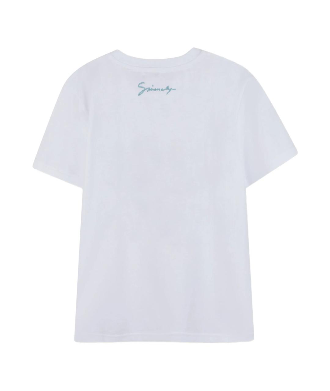 GIVENCHY Белая хлопковая детская футболка, фото 2