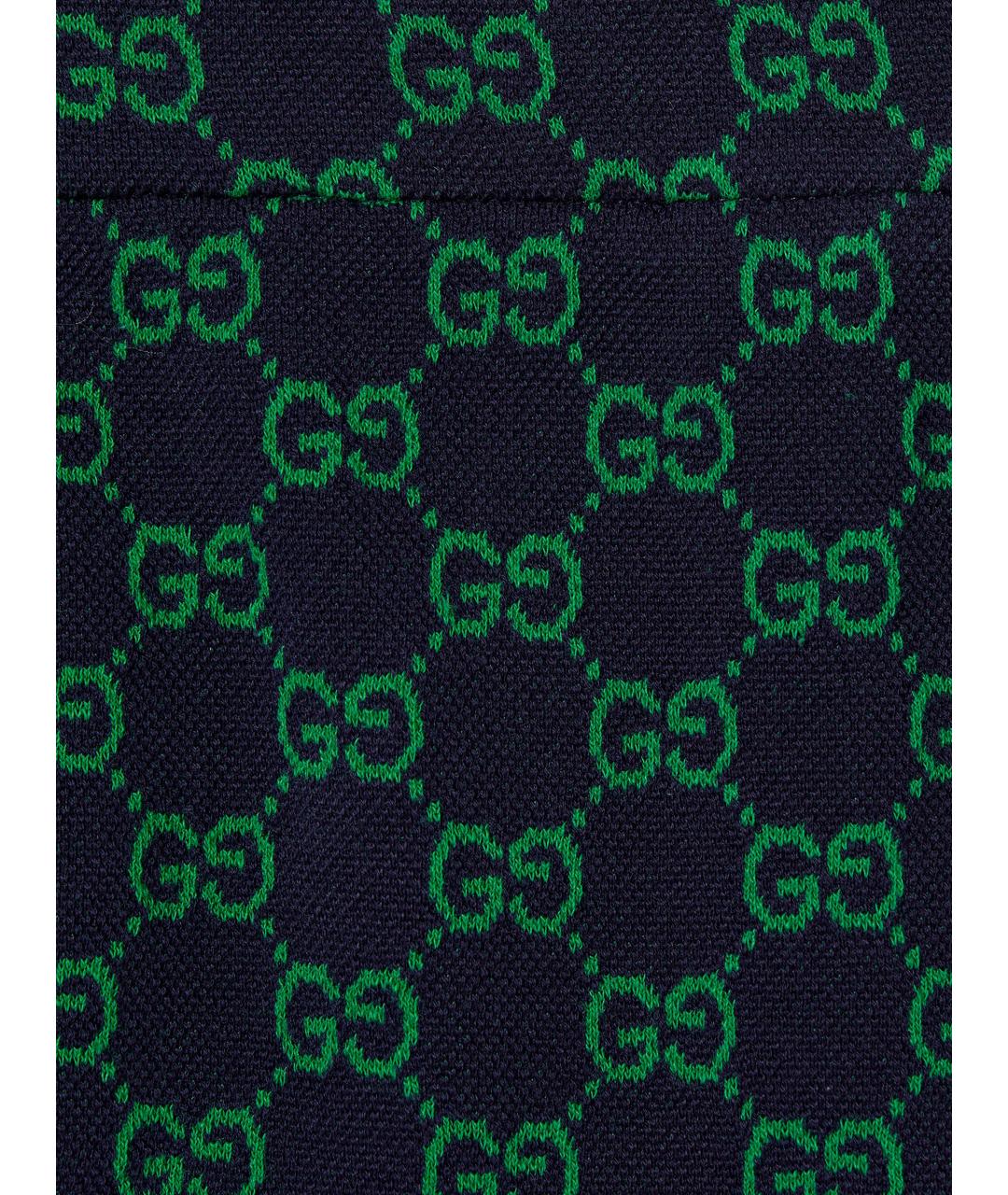 GUCCI Темно-синяя юбка, фото 3