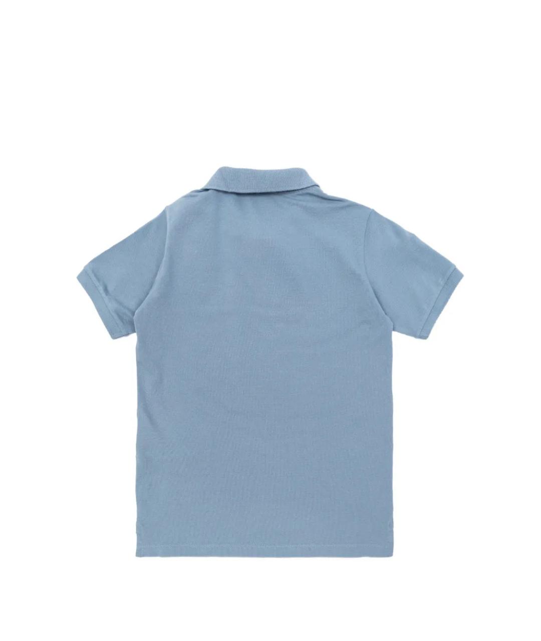 STONE ISLAND Голубая хлопковая детская футболка, фото 2