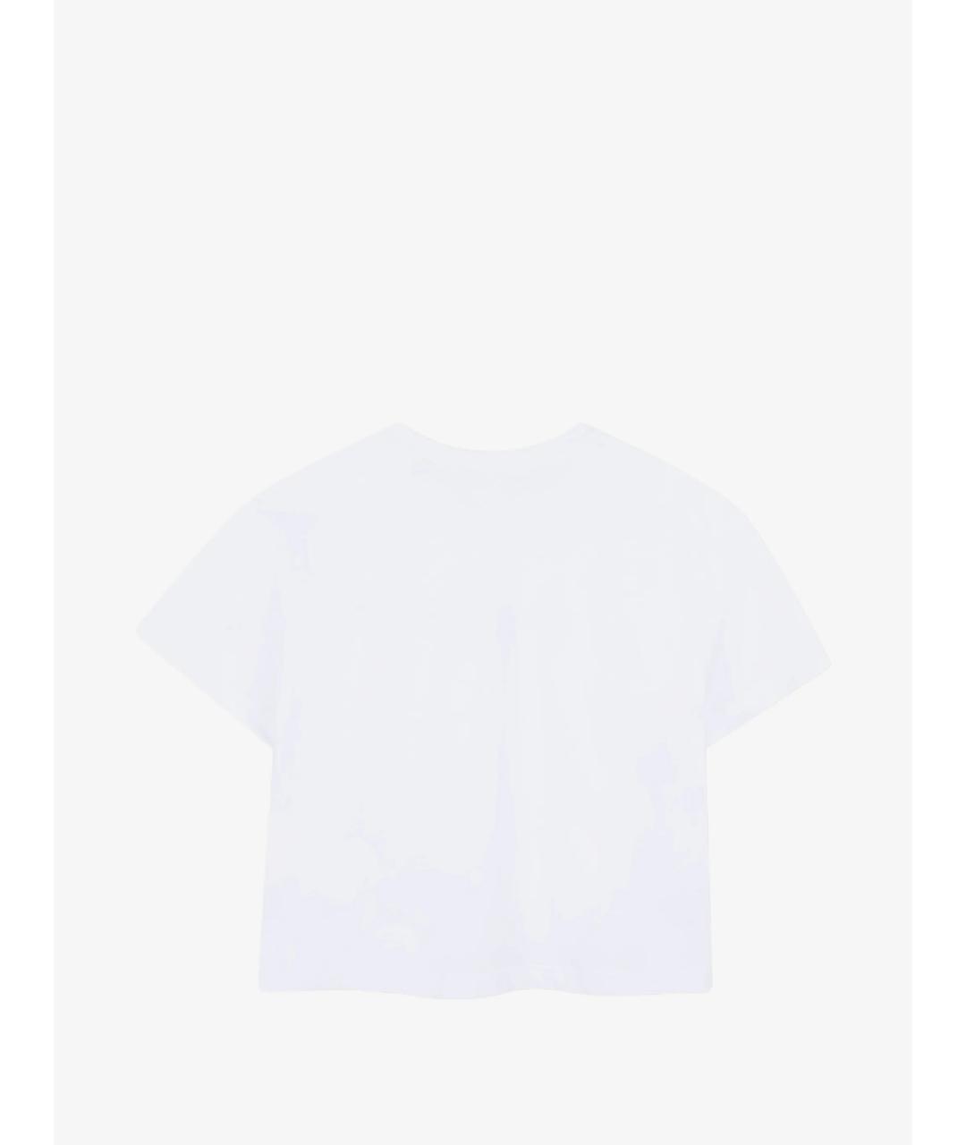 GIVENCHY Белый хлопковый детская футболка / топ, фото 2