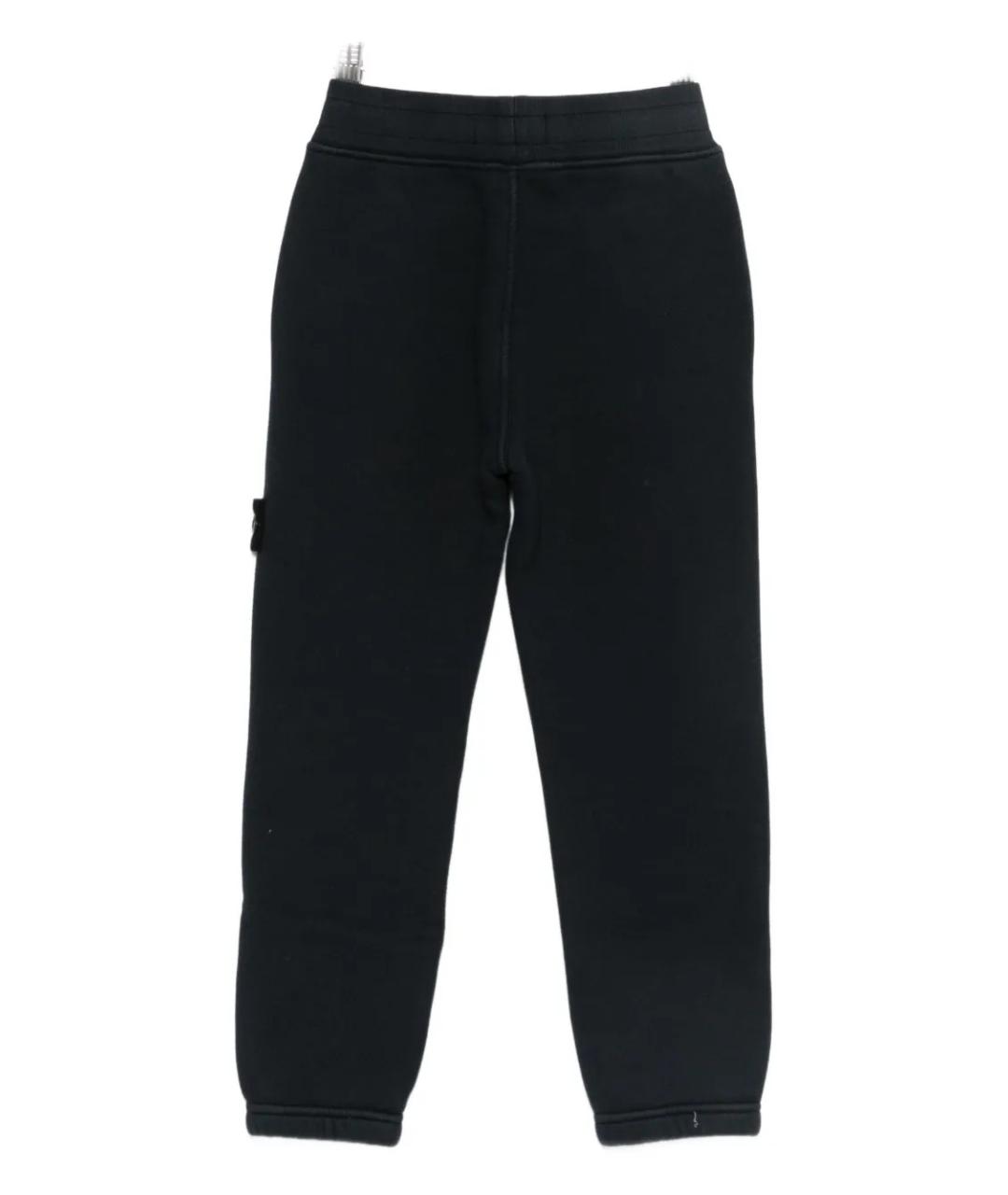 STONE ISLAND Темно-синие хлопковые брюки и шорты, фото 3