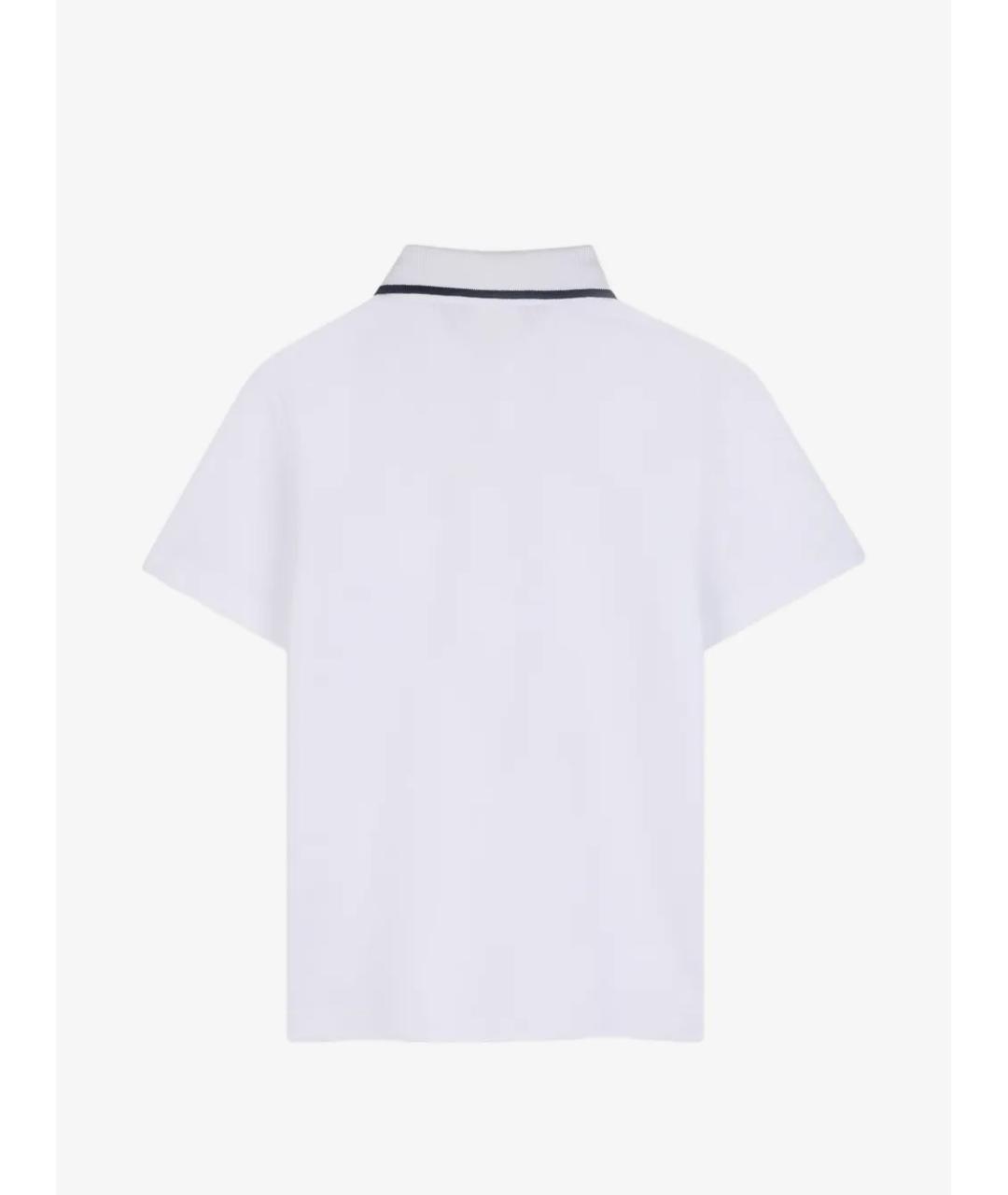 GIVENCHY Белая хлопковая детская футболка, фото 2