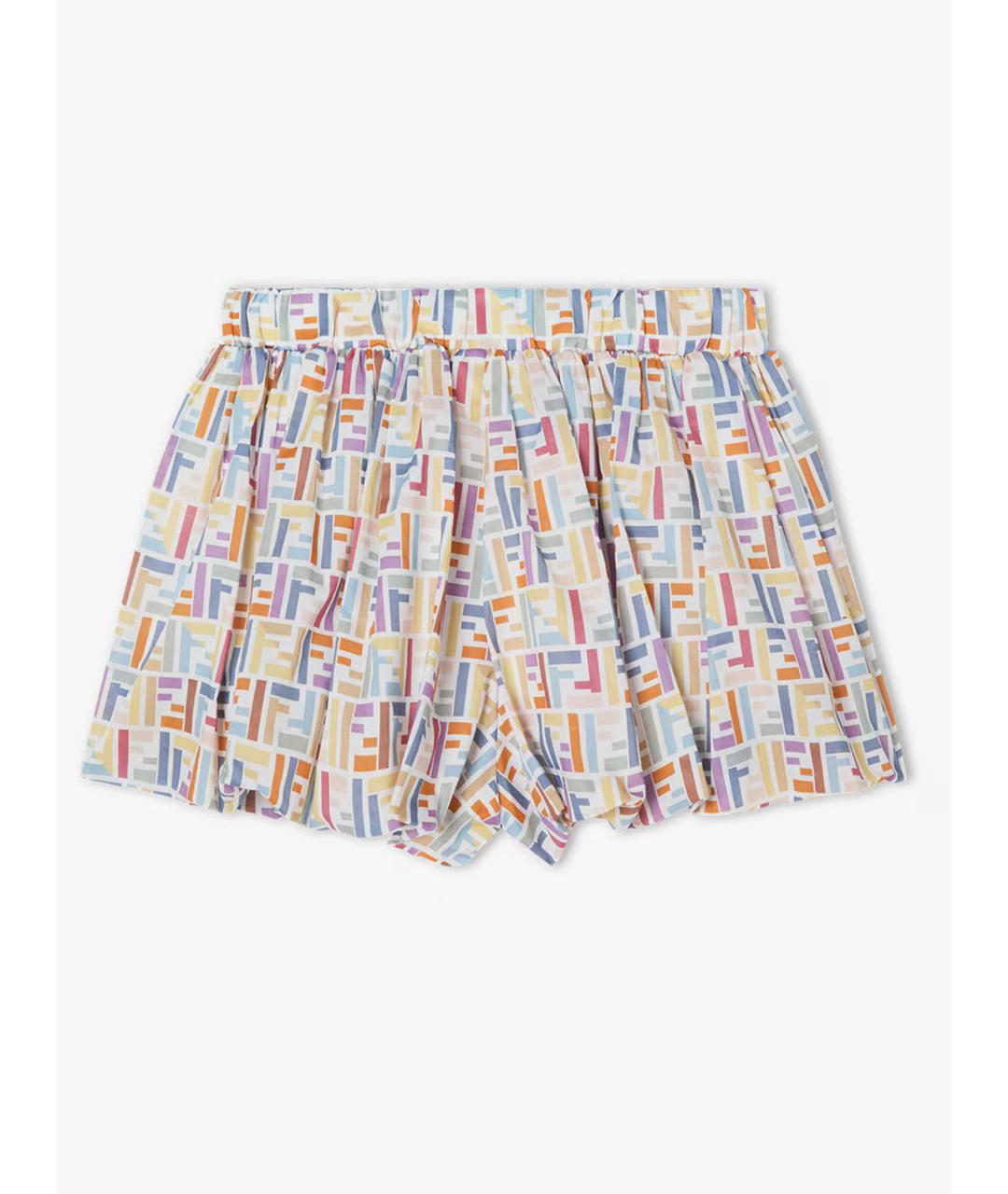 FENDI Мульти хлопковые брюки и шорты, фото 2