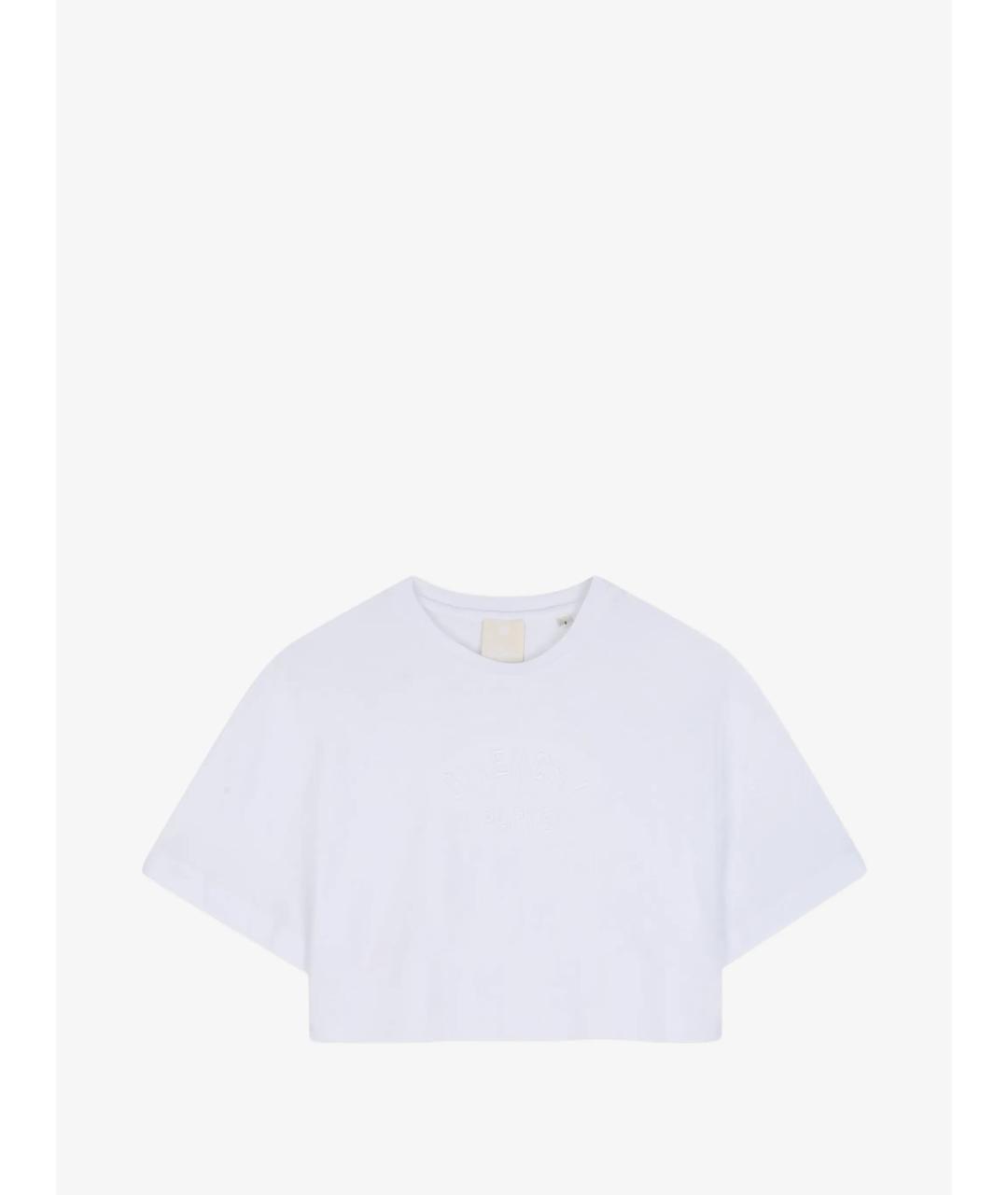 GIVENCHY Белый хлопковый детская футболка / топ, фото 4